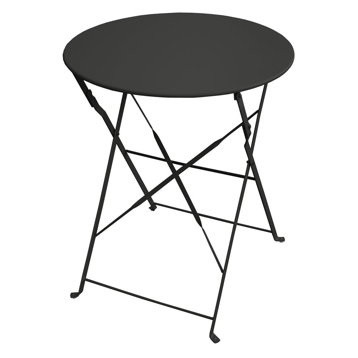 SVITA Balkonset Bistro-Set, (Set, 3-tlg., Bistro-Set), Tisch mit 2 Stühlen, Klappbar, Pflegeleicht, Witterungsbeständig