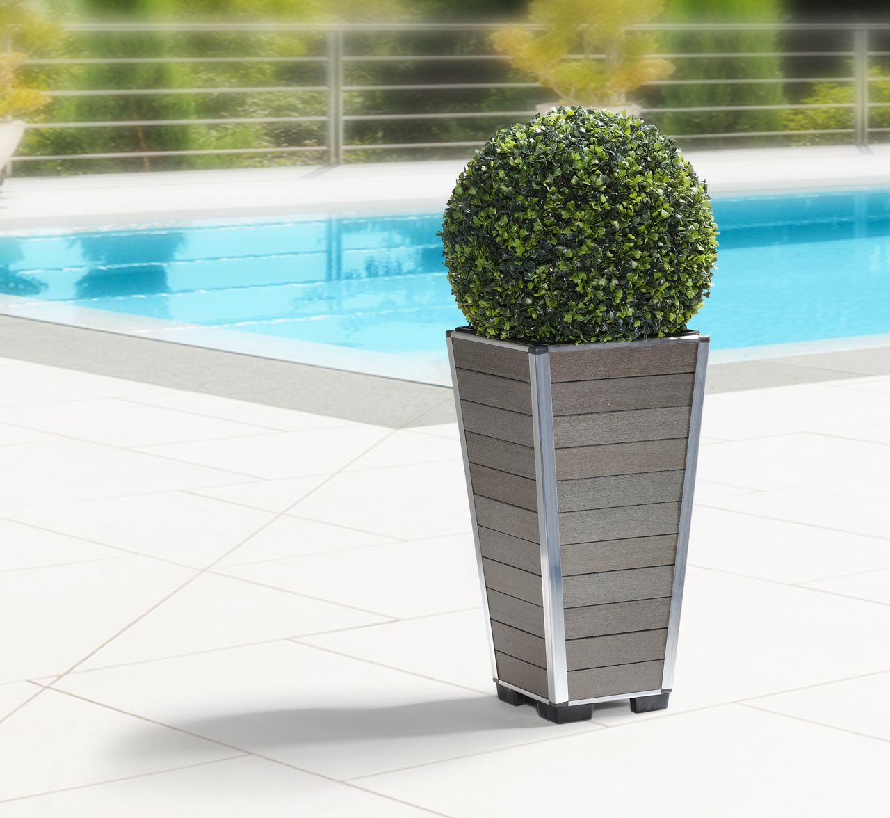 Weles Gartenfreude WPC Pflanzgefäß