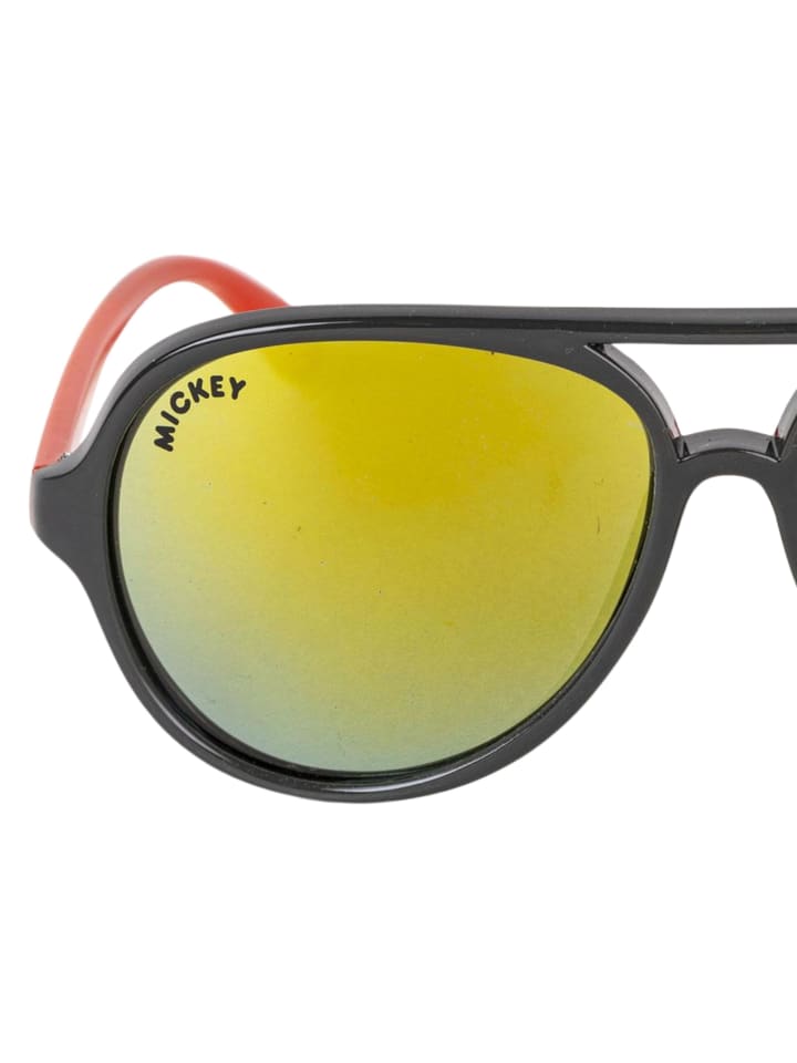 Disney Mickey Mouse Sonnenbrille mit  Spiegeleffekt Mickey Mouse in Schwarz günstig kaufen onesize