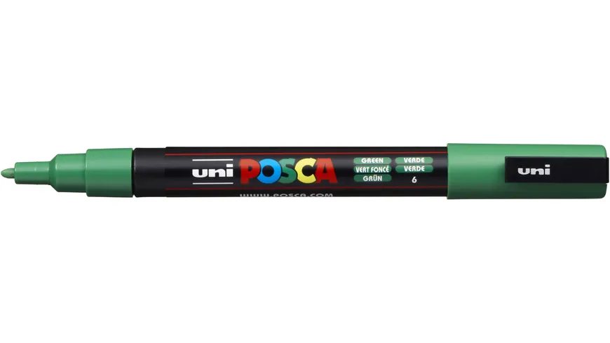 FABER-CASTELL  Marker UNI POSCA PC-3M grün grün
