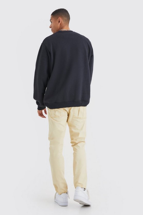 Slim-Fit Hose mit Acid-Waschung