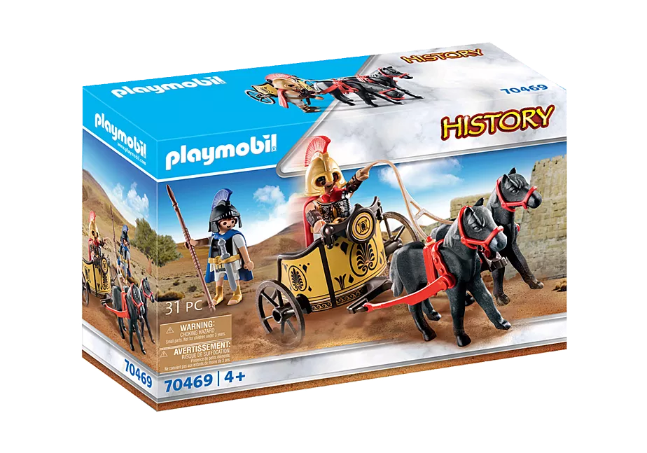 Achilles im Streitwagen mit Patroklos
