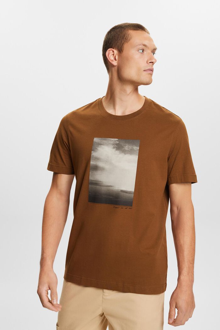 T-Shirt aus Bio-Baumwolle mit Print
