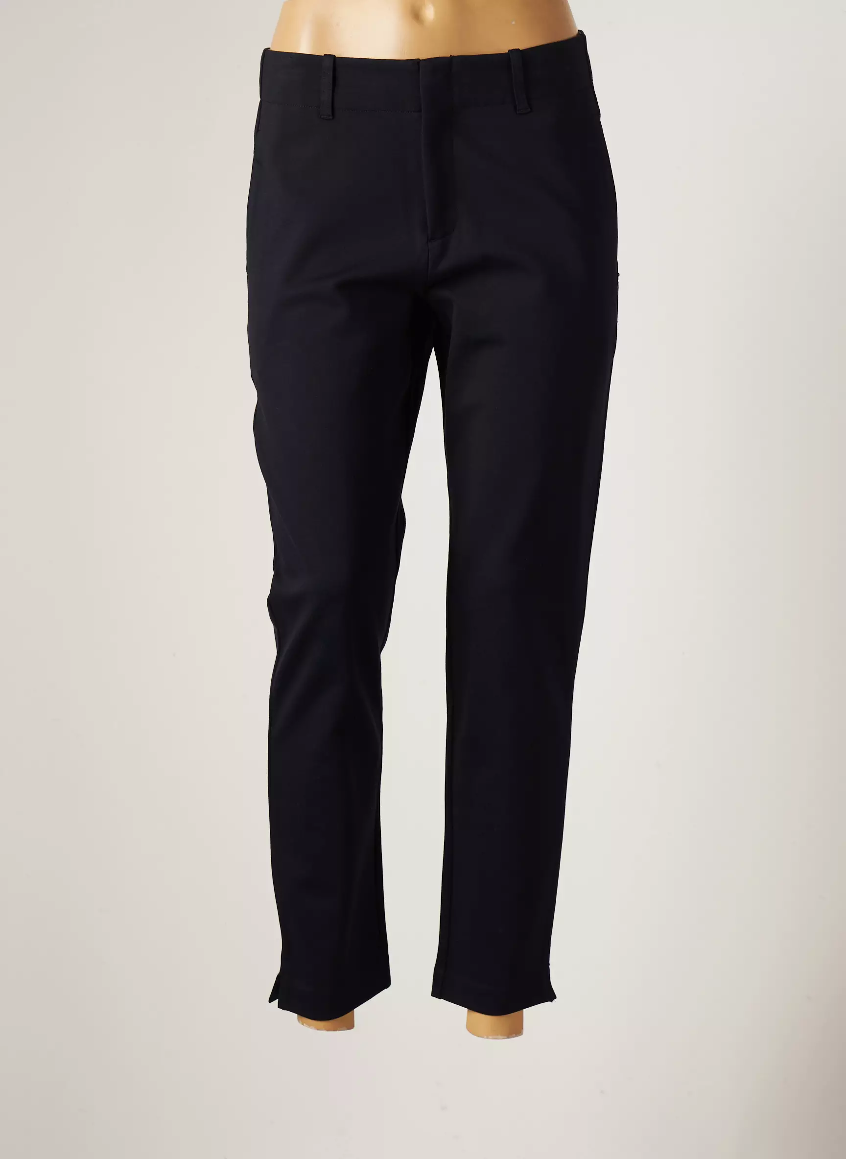 Scotch Soda Pantalons Droits Femme couleur bleu