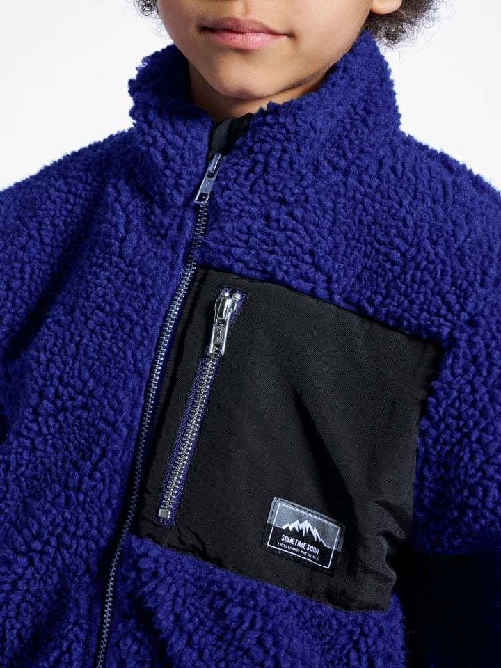 Sometime Soon Sometime Soon Reißverschluss Jacke Stmventure Fleece Kinder in NAVY PEONY günstig kaufen