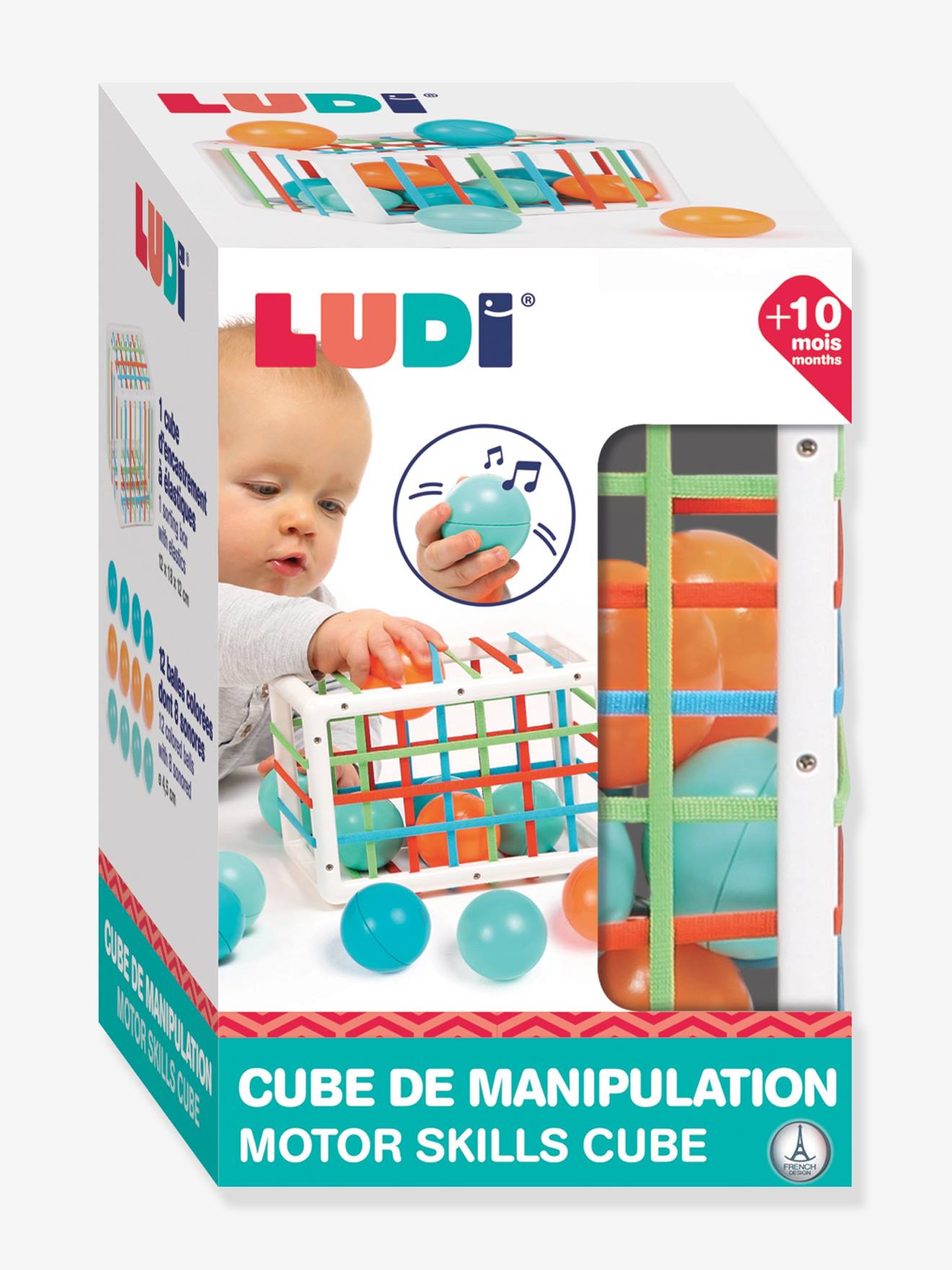 Ludi Baby Kugelspiel LUDI - mehrfarbig