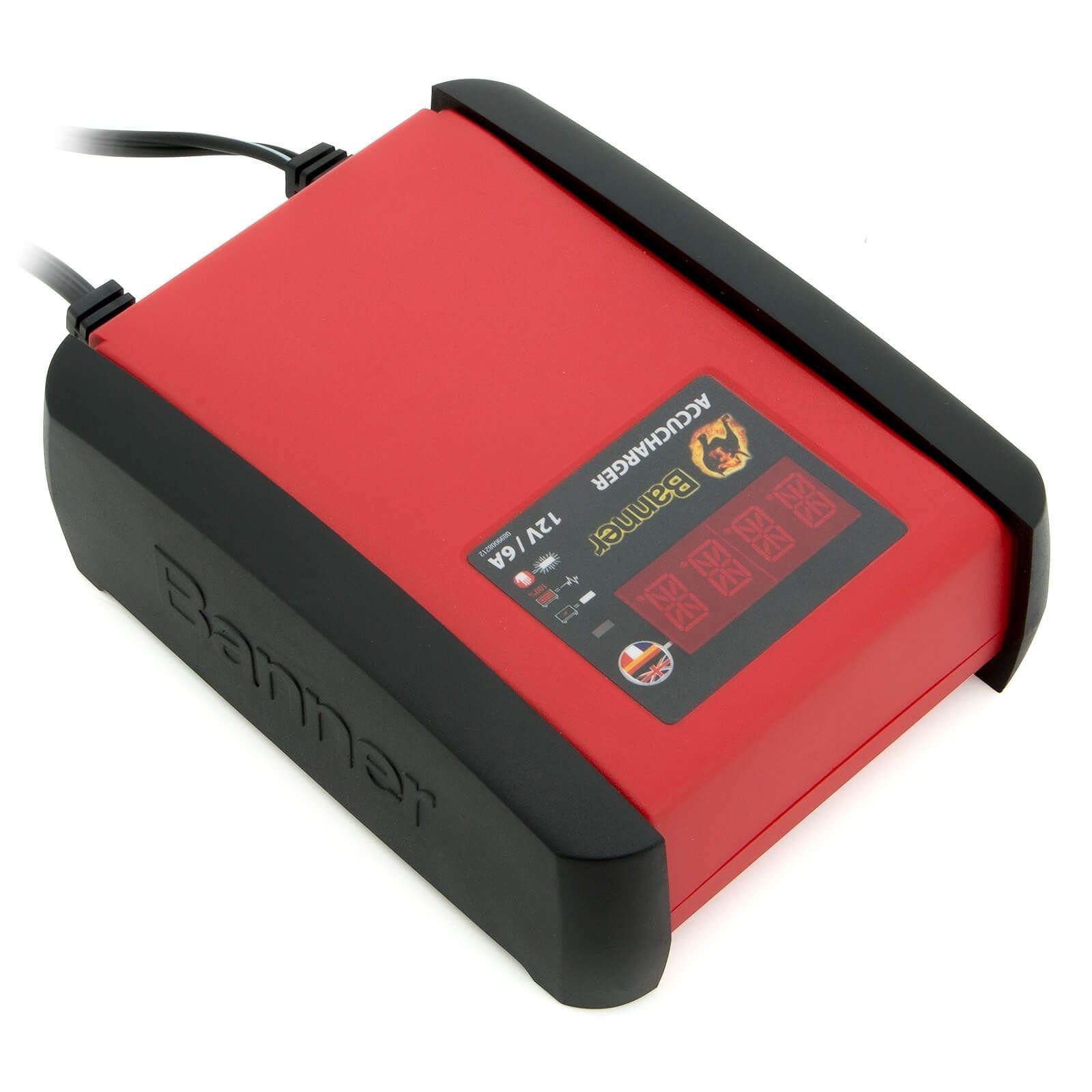 Banner Batterien Automatisches Batterieladegerät 12 Volt 6 A Typ 1240000060 Autobatterie-Ladegerät