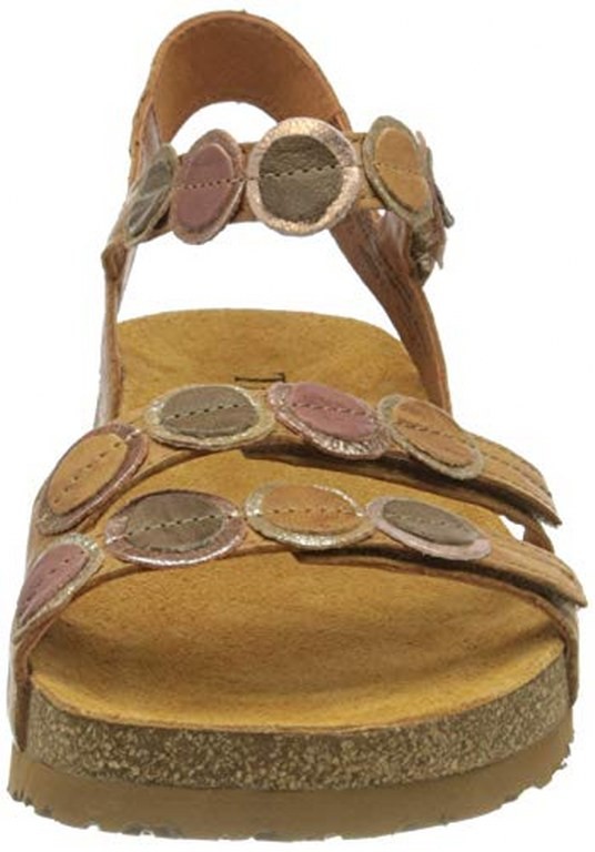 THINK Komfort Sandalen bunt Koak TAN/KOMBI