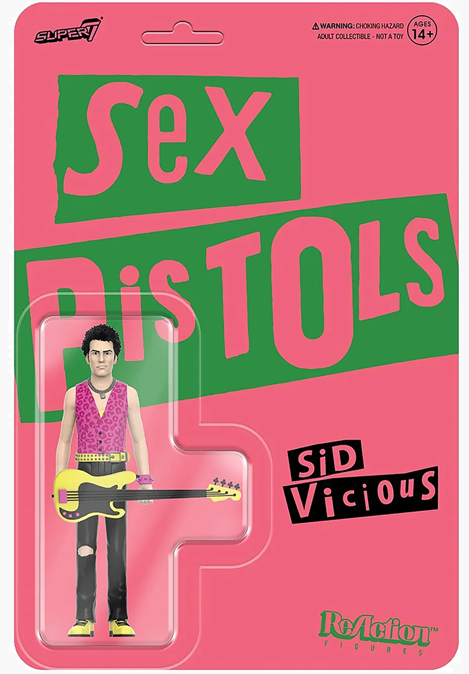 Sex Pistols ReAction Figures W2-Vicious(Never Mind