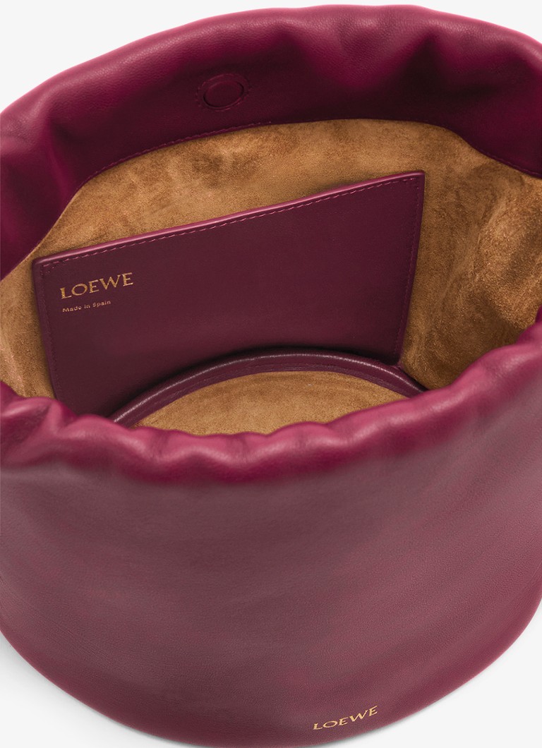 LOEWE Flamenco Purse Bucket crossbody bag made of lambskin