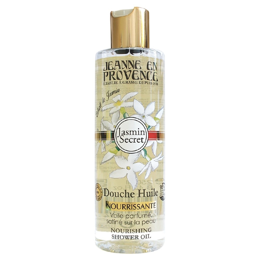 jeanne en provence Douche Huile Jasmin Secret Huile de Douche