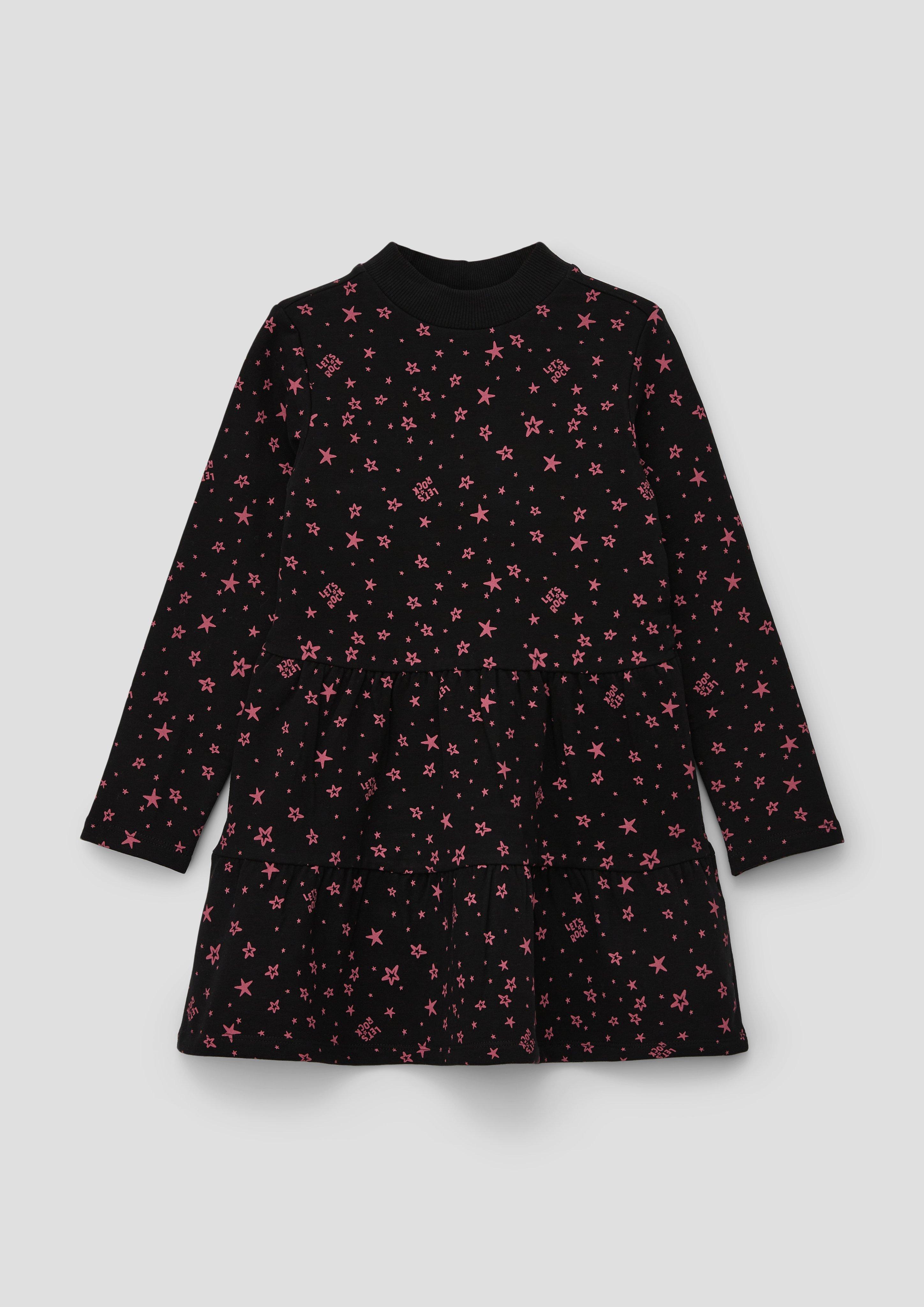 Sweatkleid mit Volants  2137390-99A2