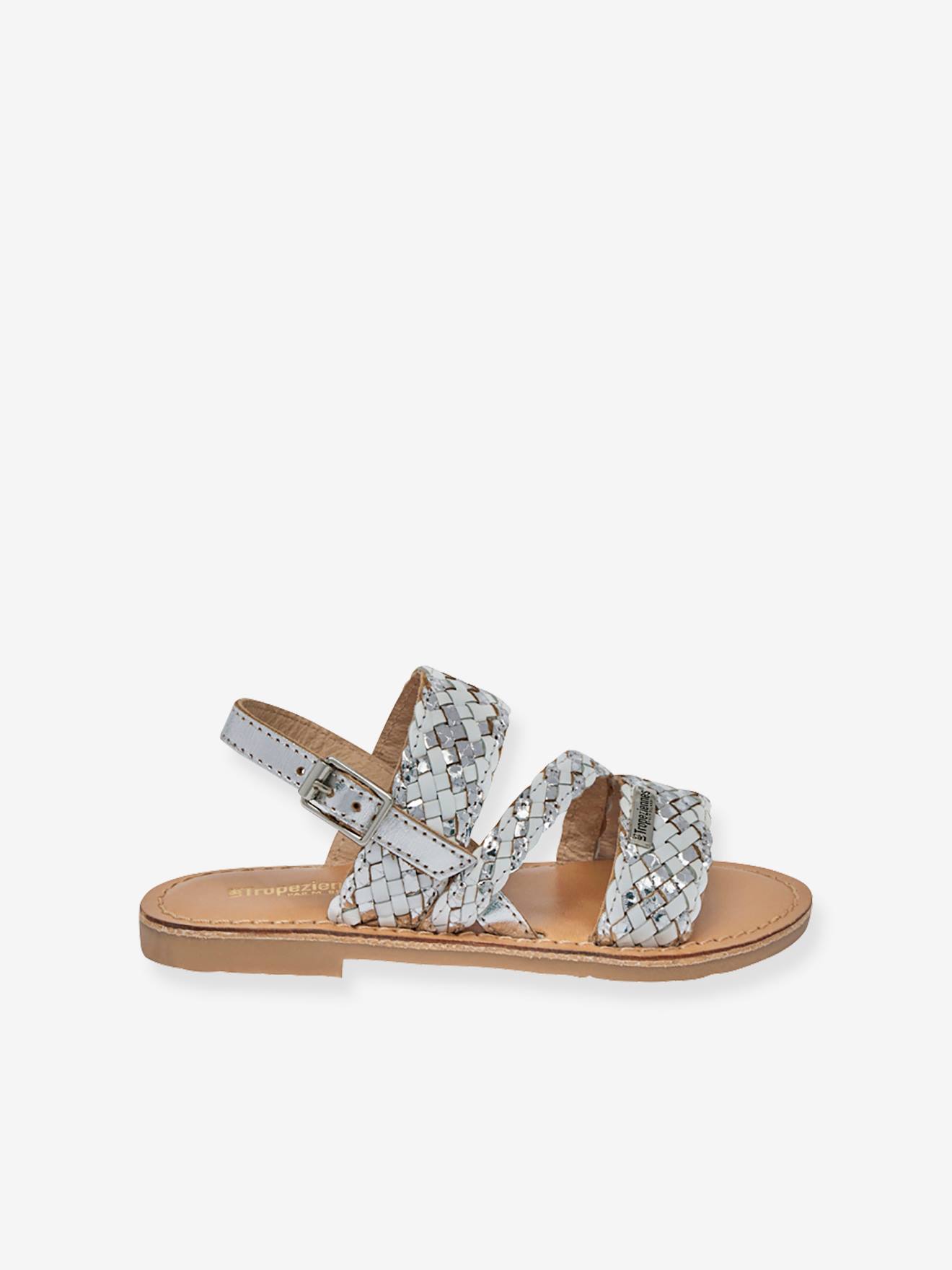 Les Tropeziennes Mädchen Sandalen Bamako LES TROPEZIENNES PAR M. BELARBI - silber