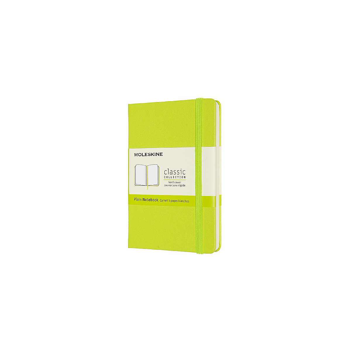 Moleskine Notizbuch Large/A5 Blanko, Limetten Grün