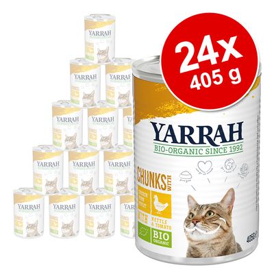 Sparpaket Yarrah Bio Chunks 24 x 405 g