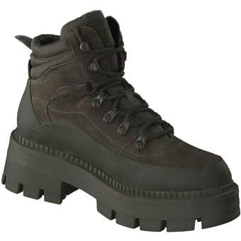 Tamaris Schnür Boots in grün