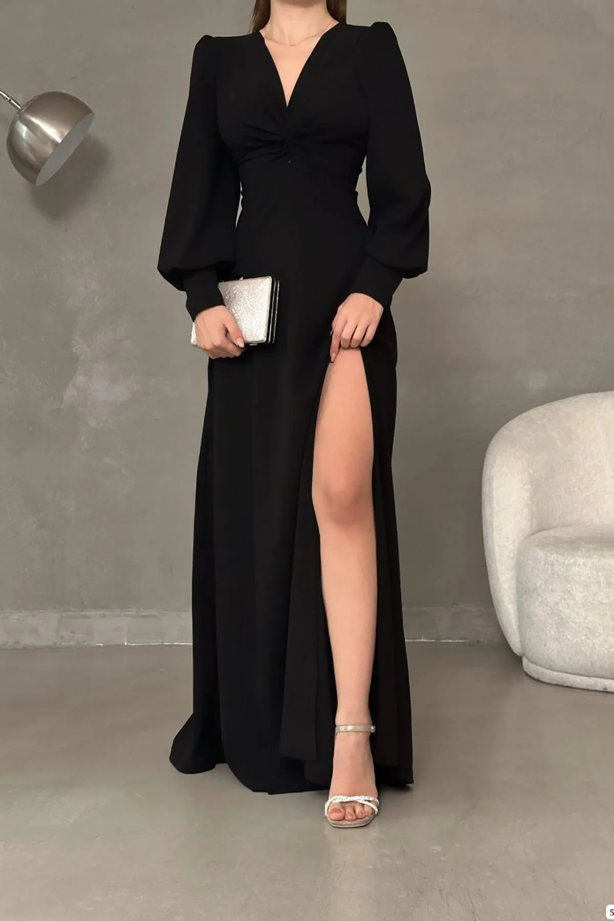 Deafox  Kleid - Schwarz - A-Linie