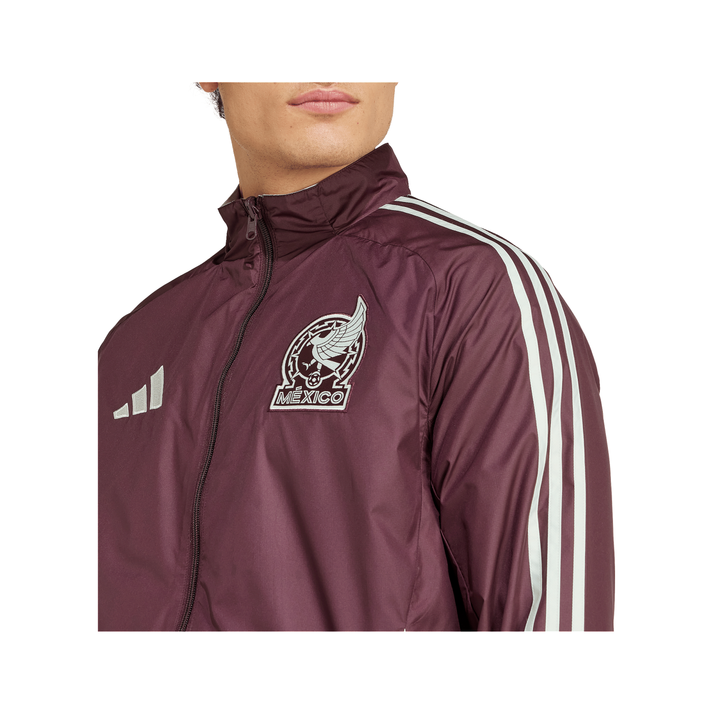 adidas Mexico Anthem Jacke Rot