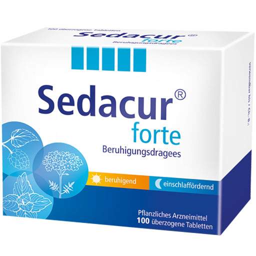 SEDACUR forte Beruhigungsdragees  100 St  Tabletten, überzogen
