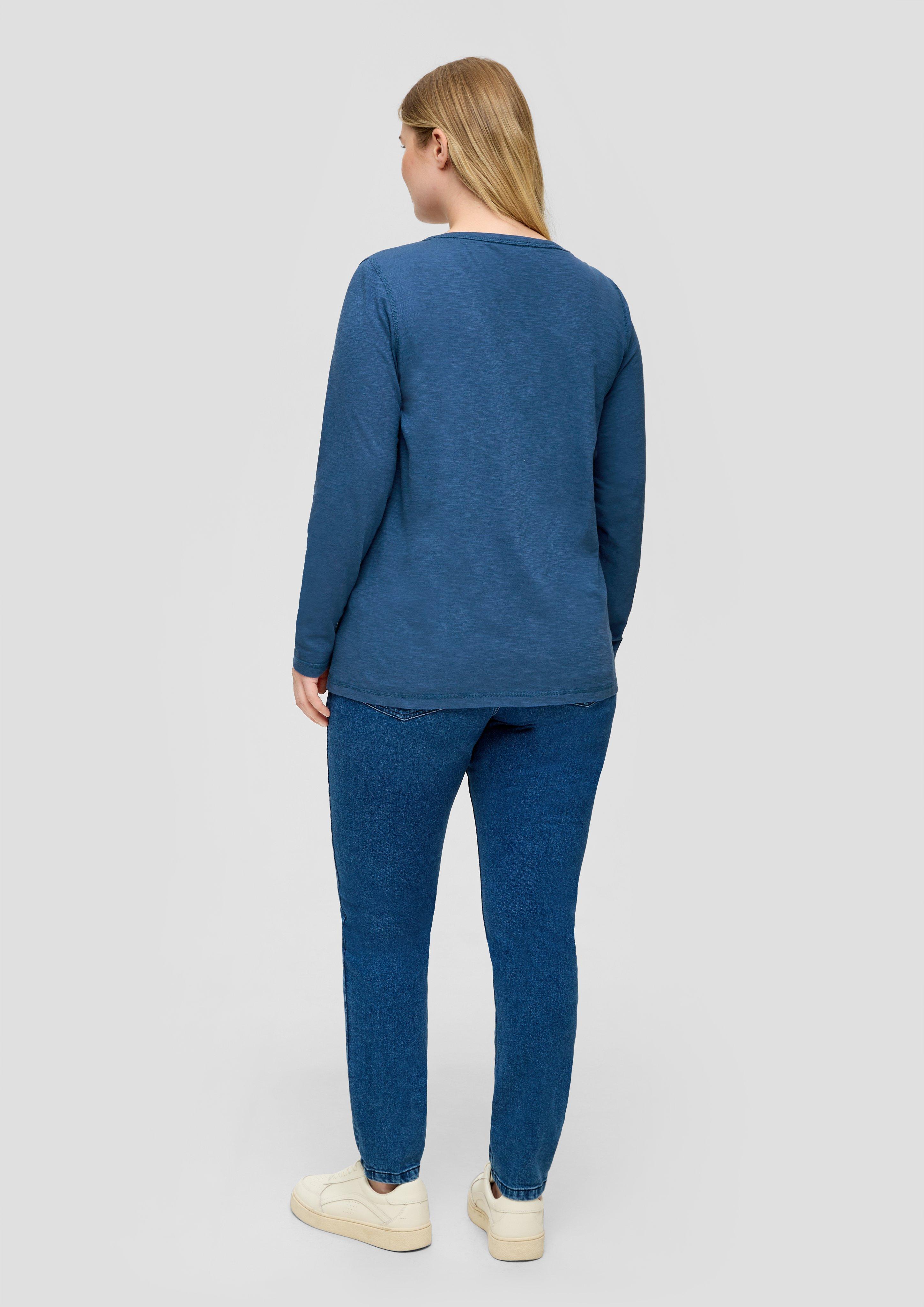 Longsleeve mit Teilungsnaht  2135920-5704