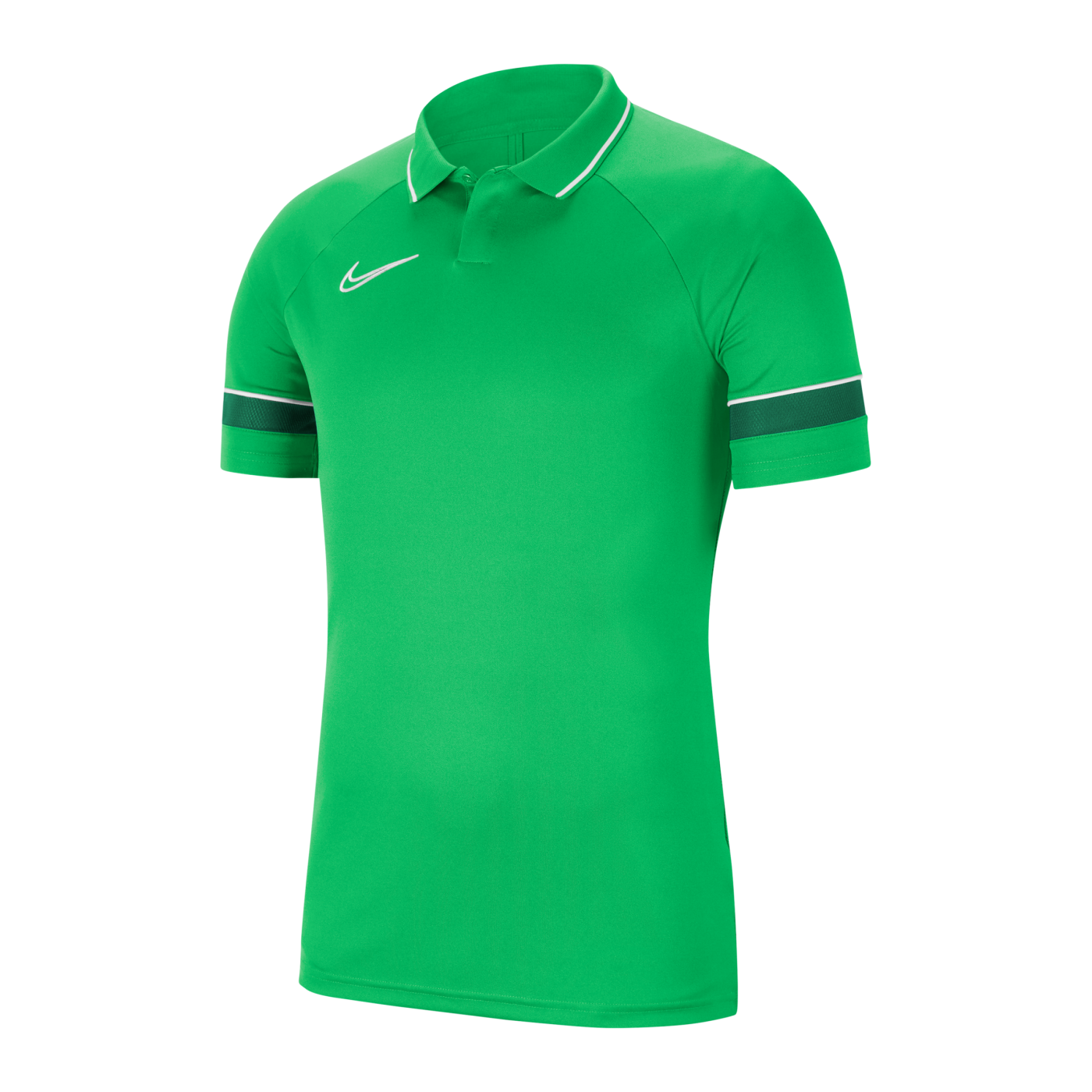 Nike Academy 21 Poloshirt Grün Weiss F362