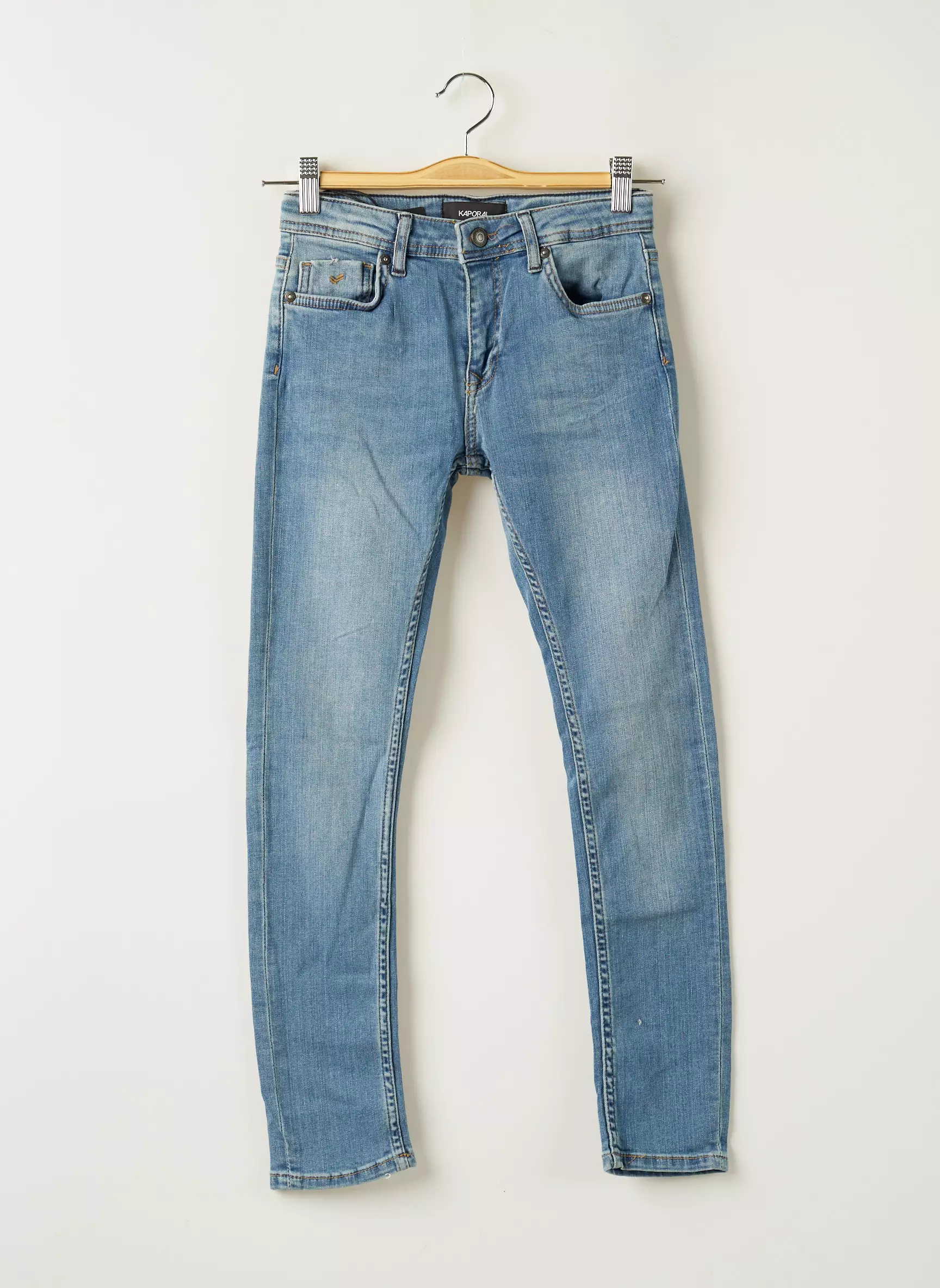 Kaporal Jeans Coupe Slim Garcon couleur bleu