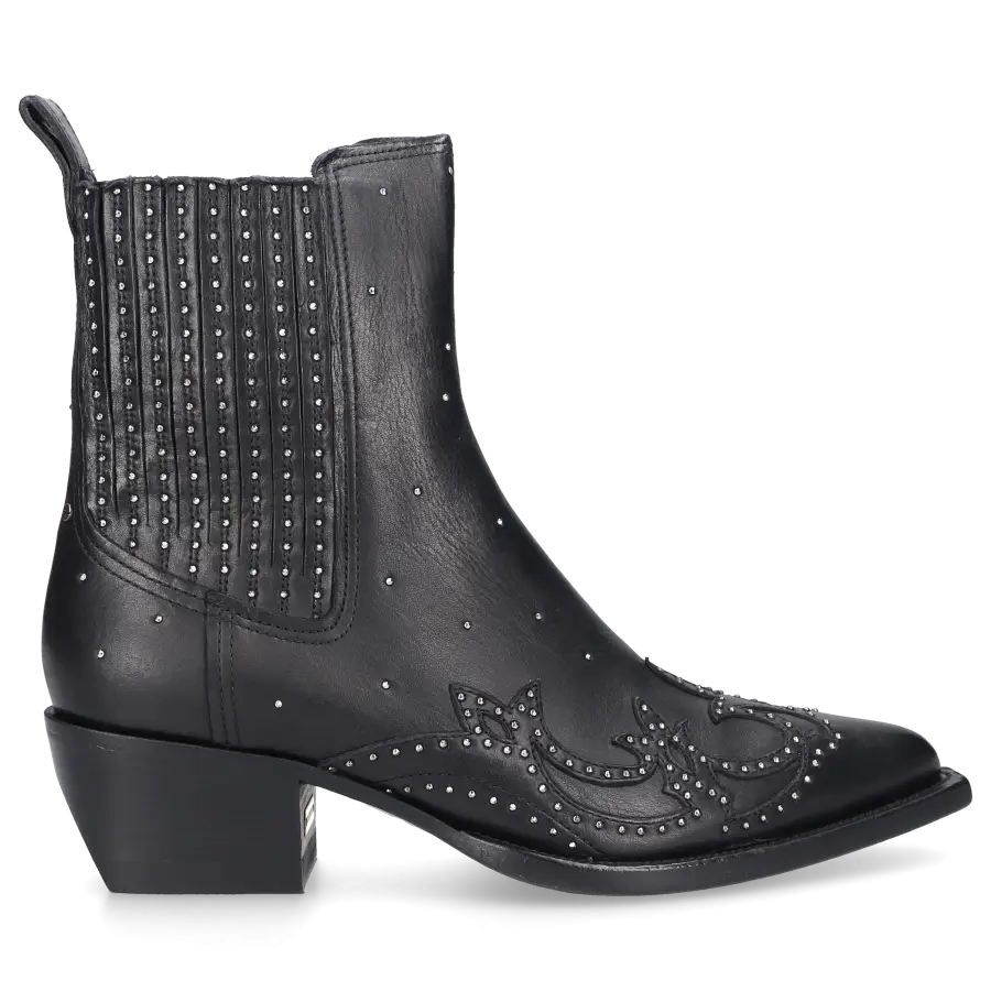 Golden Goose - Damenschuhe BEATLES CON INTARSIO Nappaleder - schwarz