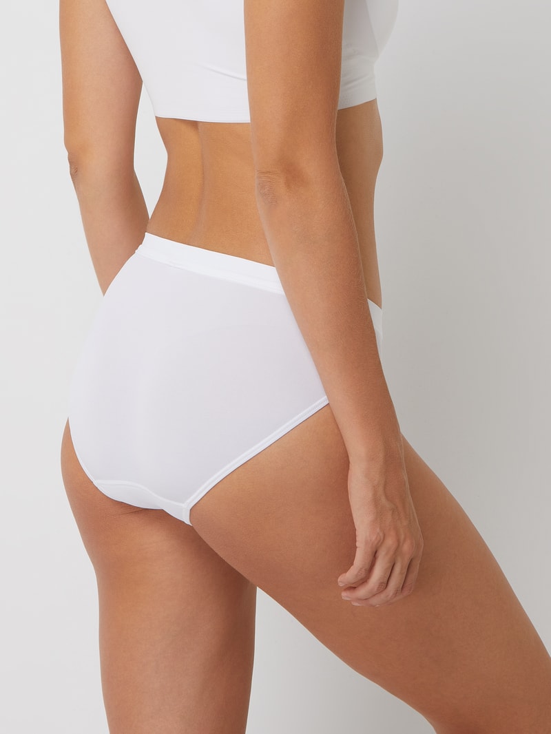 Slip aus Mesh Modell 'Emotion' in weiß