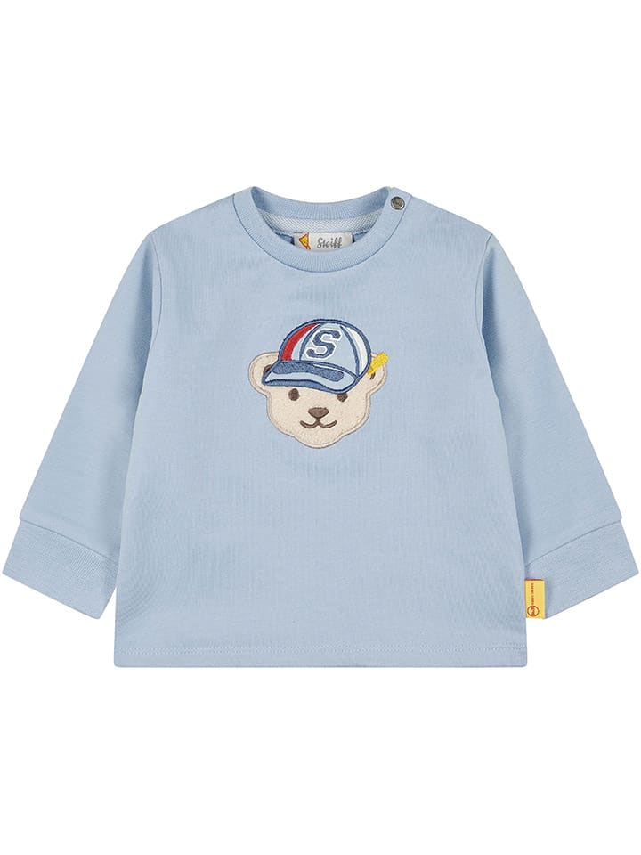 Steiff Sweatshirt in Hellblau günstig kaufen