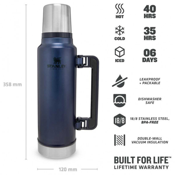 Stanley - Classic Vakuum-Flasche 14 l - Isolierflasche