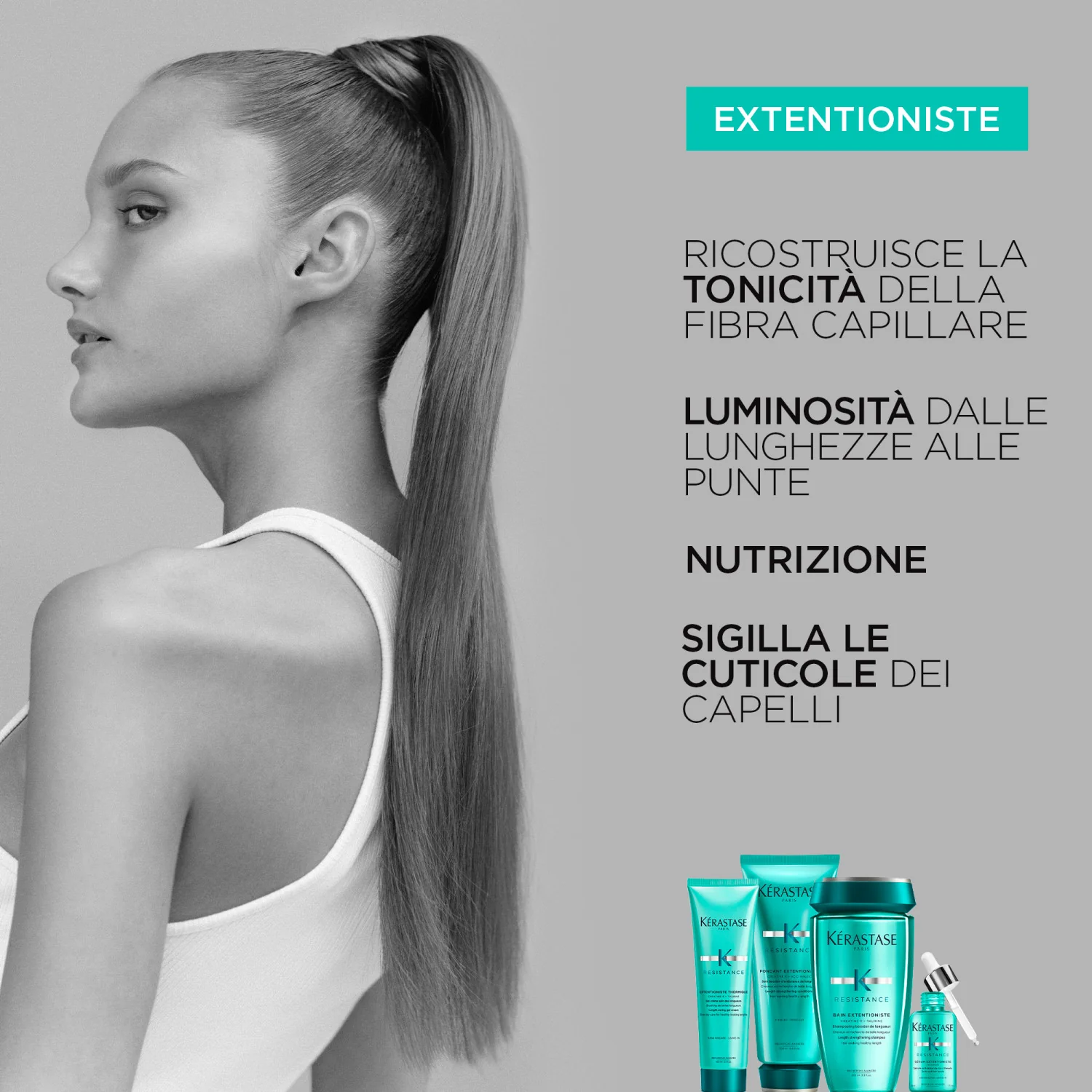 Resistencia Fondant Extentioniste - Acondicionador reparador capilar, acondicionador nutritivo para el cabello