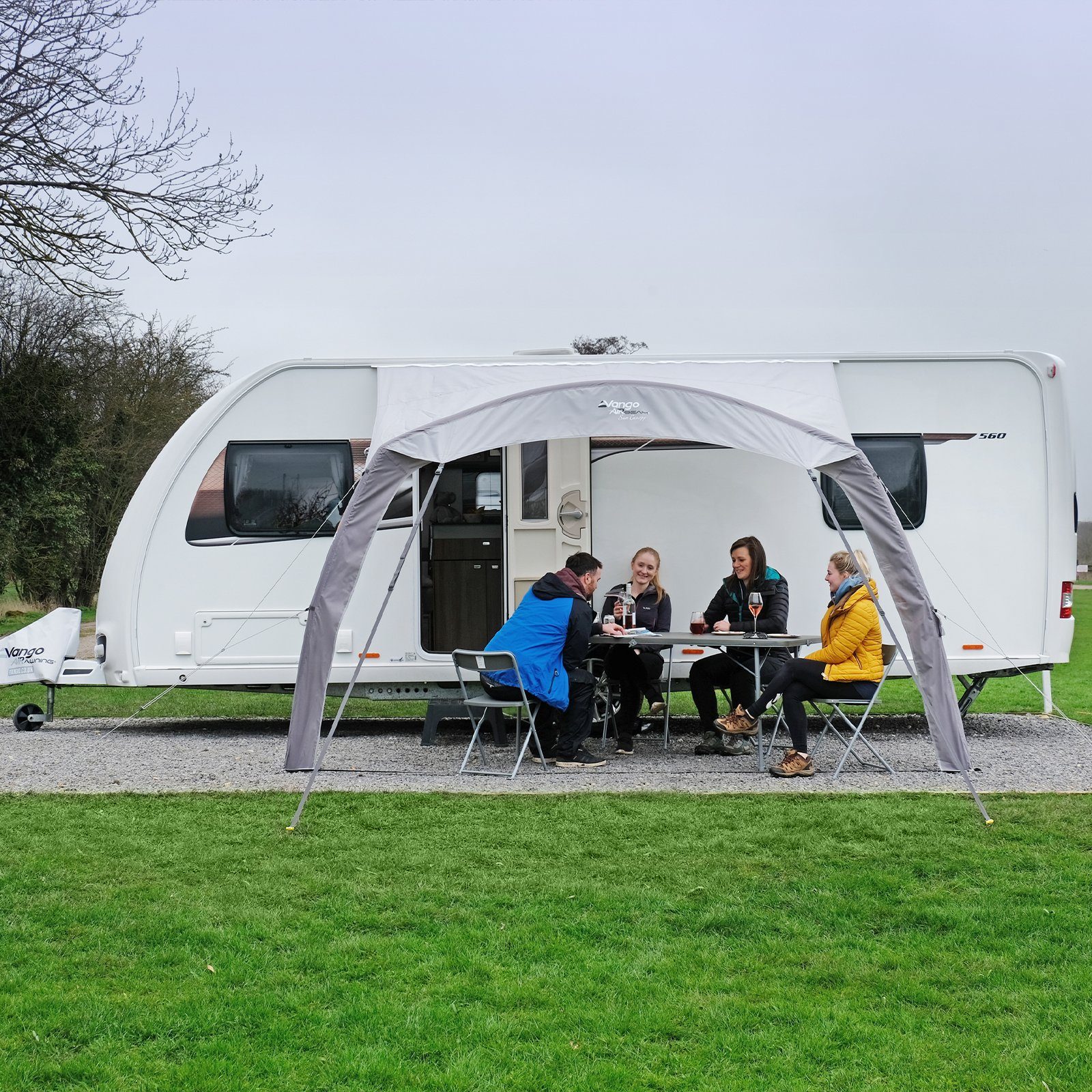 Vango Vorzelt Caravan Sonnensegel Air Beam Wohn, Wagen Mobil Markise Vordach Keder 3,5 m