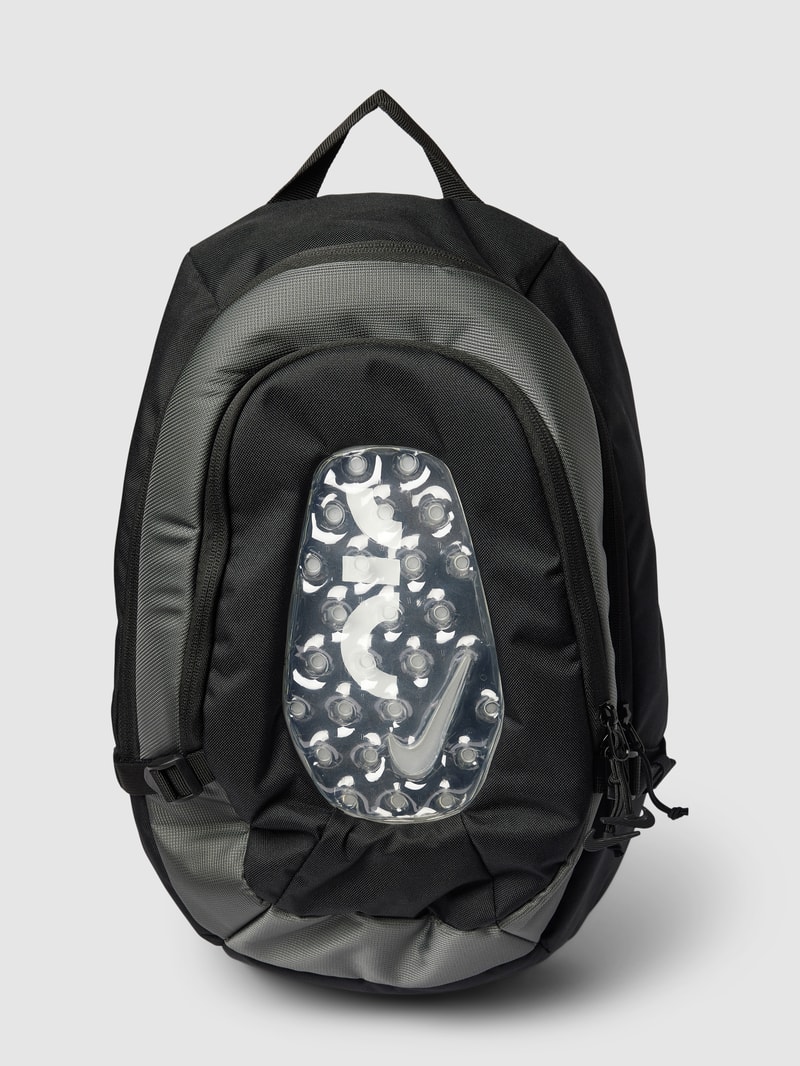 Rucksack mit Two-Tone-Machart in schwarz