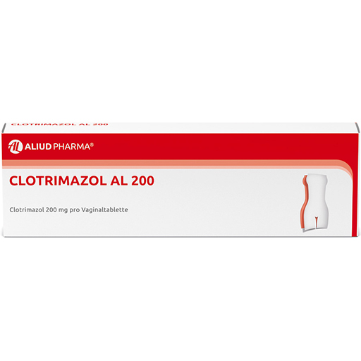CLOTRIMAZOL AL 200 Vaginaltabletten  3 St  Vaginaltabletten