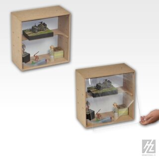 Hobbyzone: Vitrine für Miniaturen (Groß)