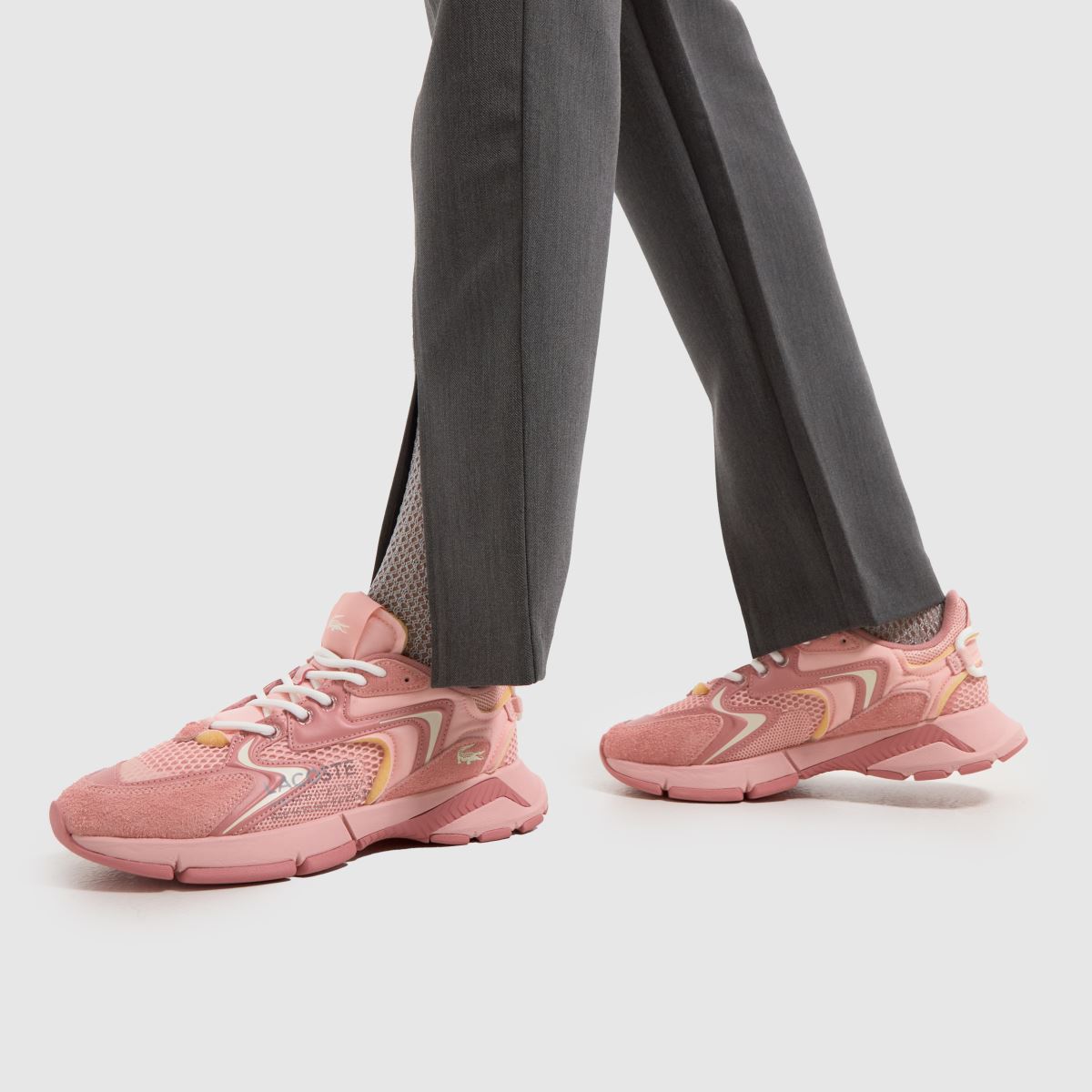 Lacoste l003 neo sportcipő halványrózsaszínben
