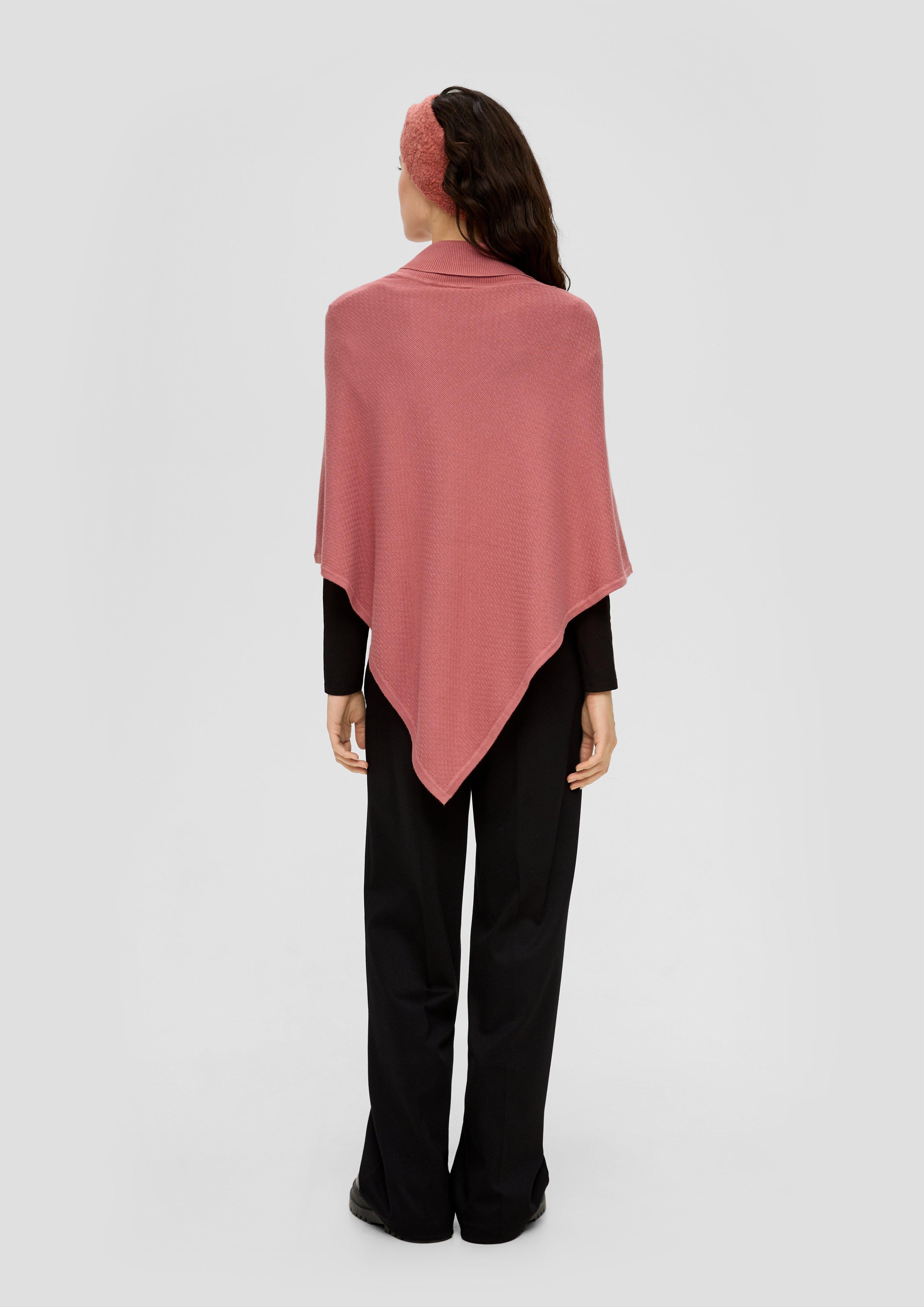 Poncho aus Viskose-Baumwoll-Mix  2135651-2074