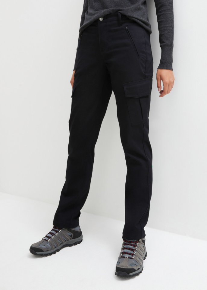Wasserabweisende Funktionshose aus Stretch-Twill, Straight