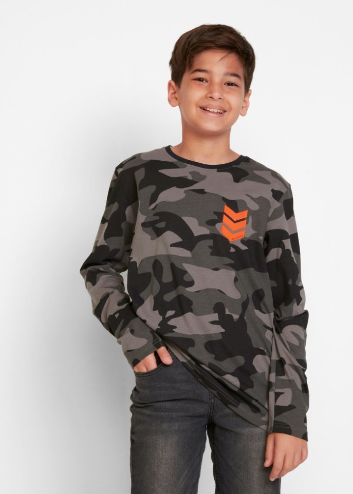 Jungen Langarmshirt (3er-Pack)