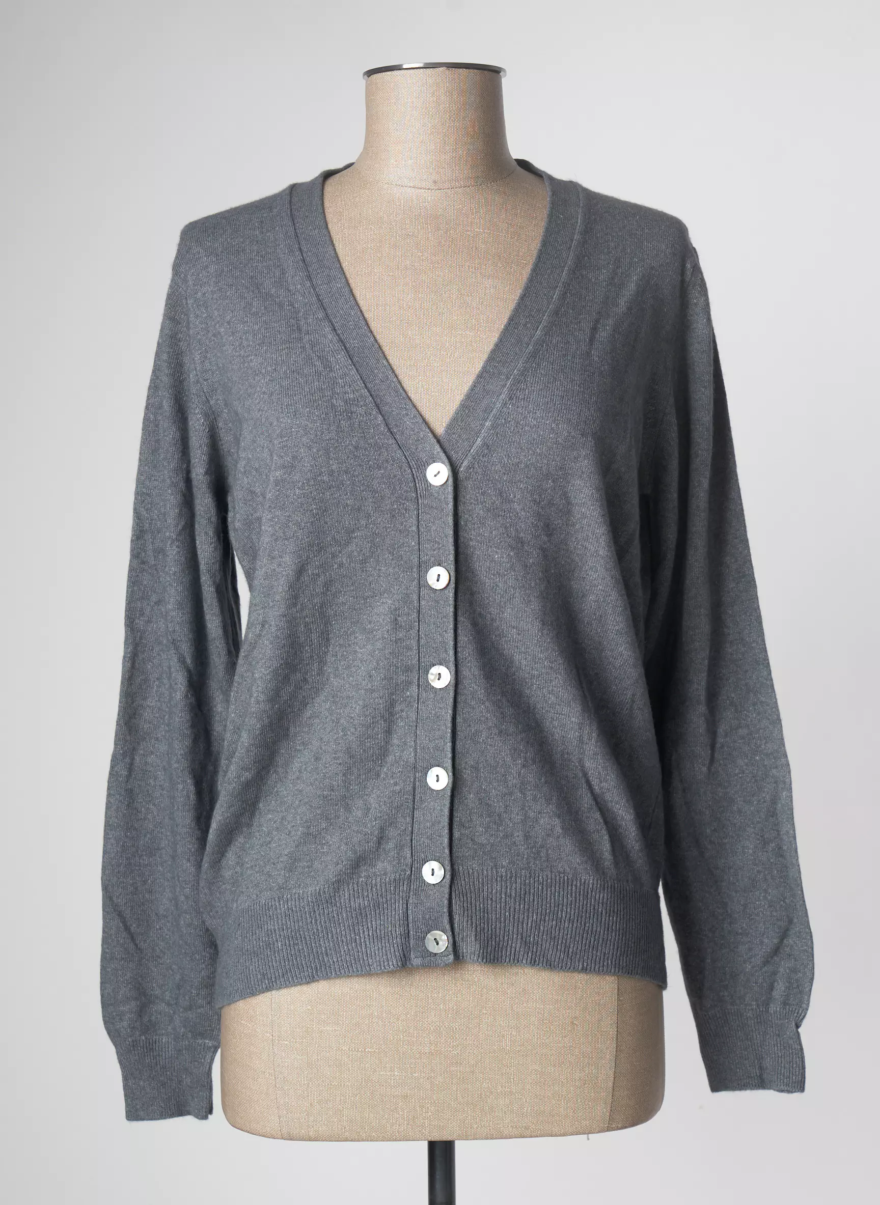 Tricobel Cardigans Femme couleur gris
