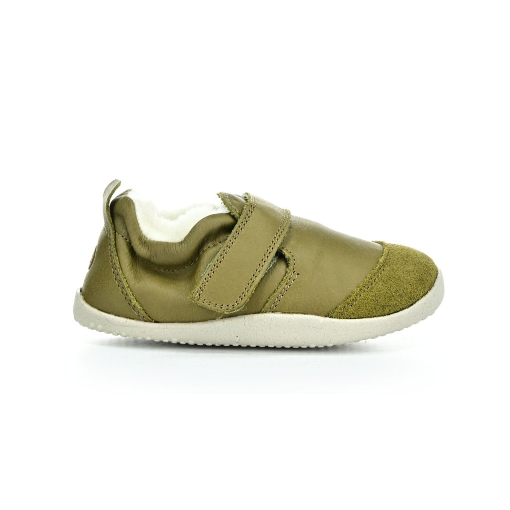 Bobux Marvel Arctic Olive BQ Xplorer Barfuß-Lauflernschuhe