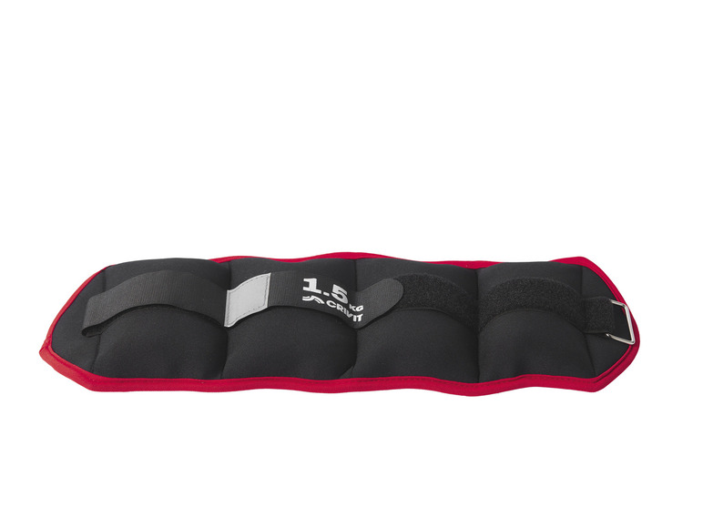 CRIVIT Gewichtsmanschetten, 1,5 kg, 2er-Set