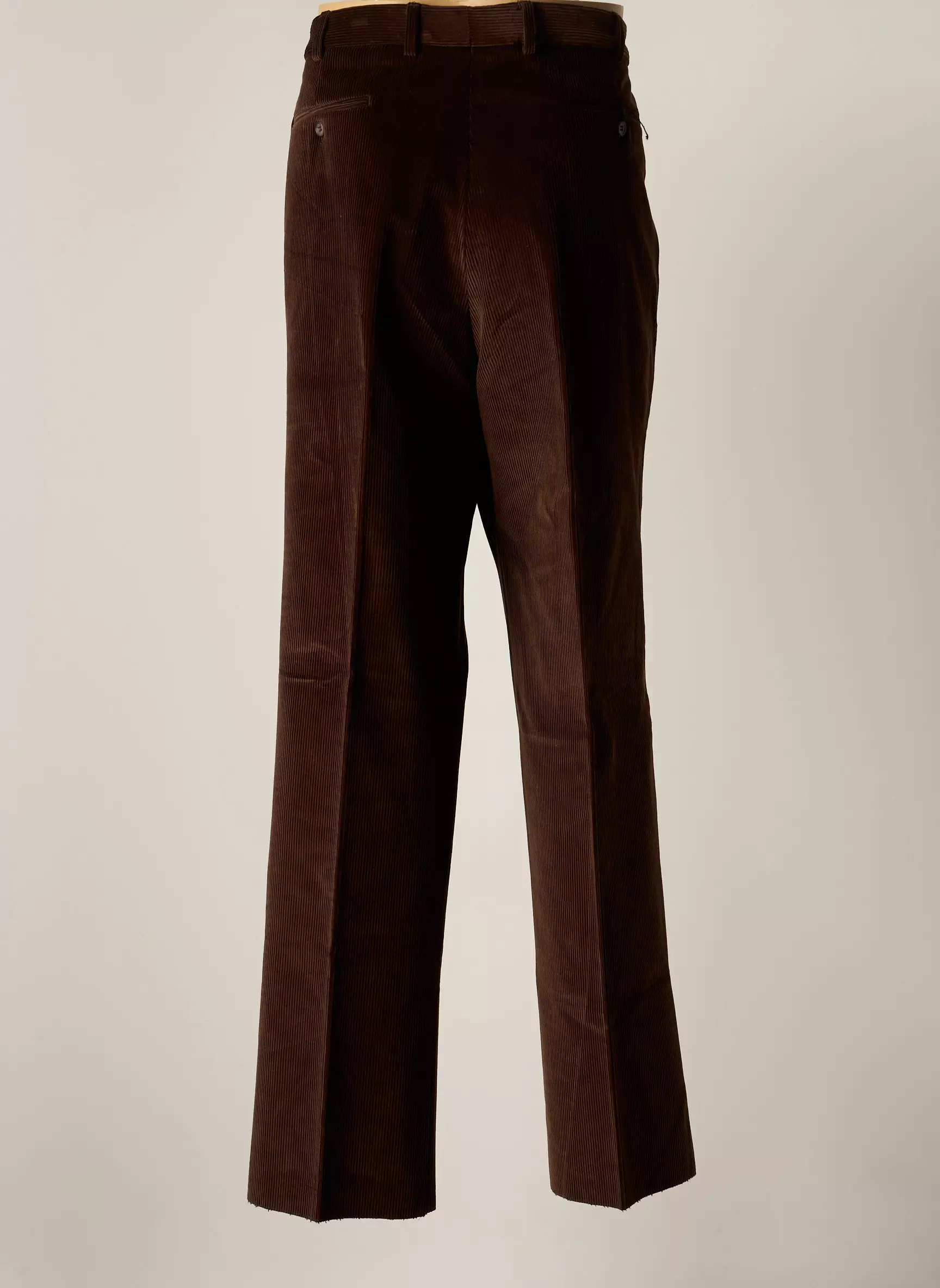 Cosserat Pantalons Droits Homme couleur marron
