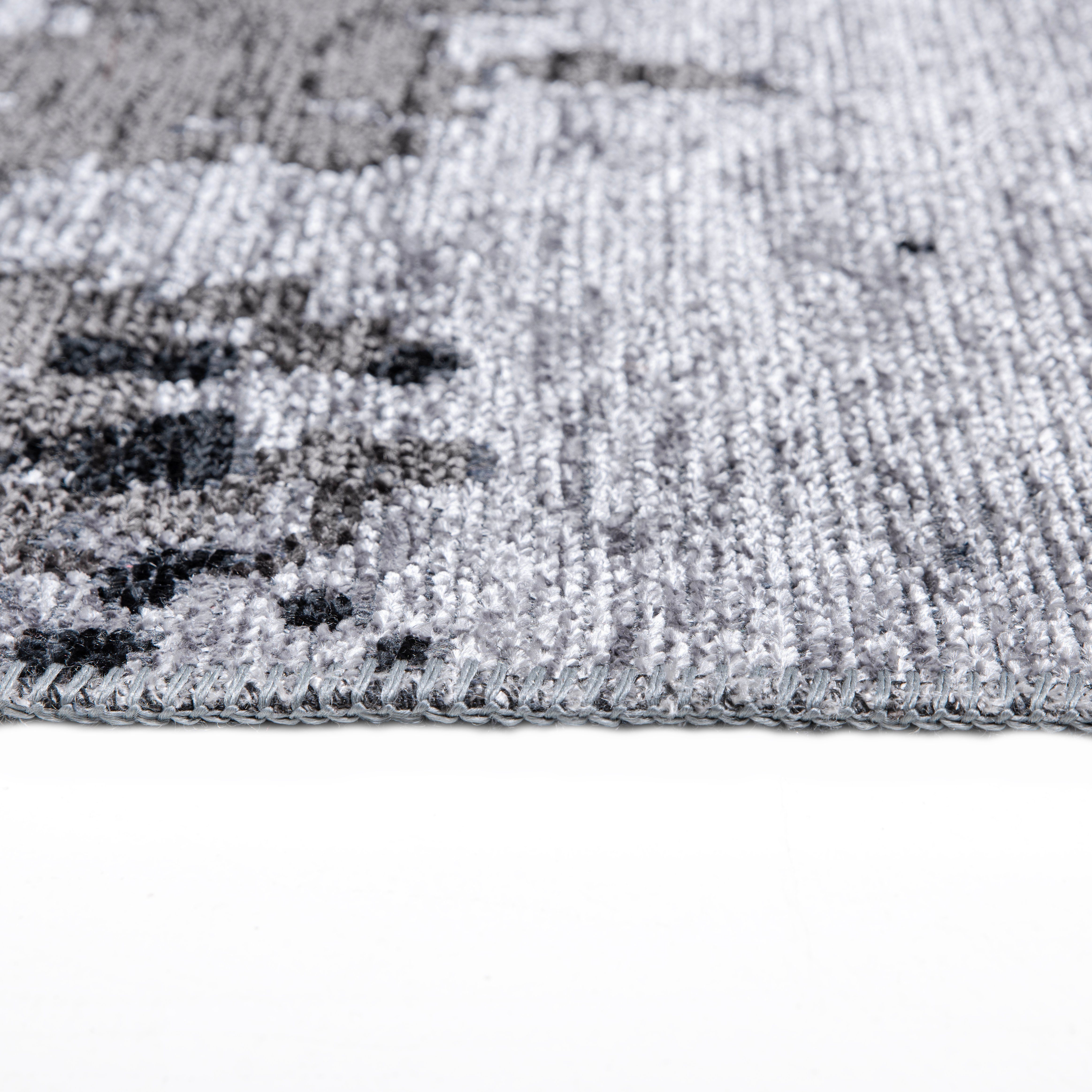 Teppich SOHO, Jimri, Rechteckig, Höhe: 8 mm, Wohnzimmer, Eleganter Kurzflor Teppich, Modern Flachgewebe