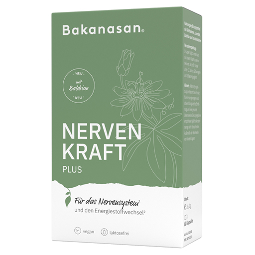 BAKANASAN Nervenkraft Plus Kapseln  60 St  Kapseln