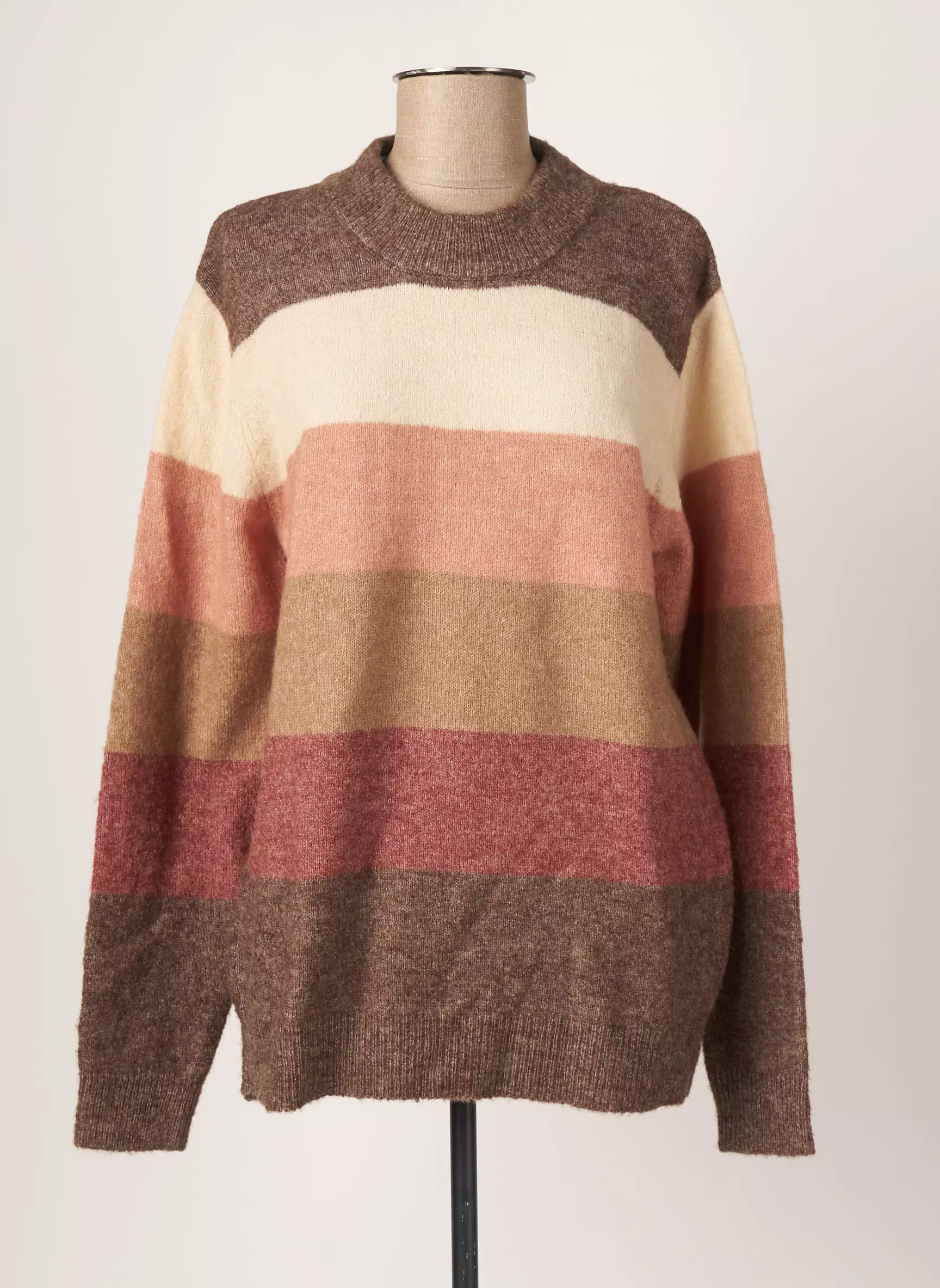 Kaffe Pulls Femme couleur marron