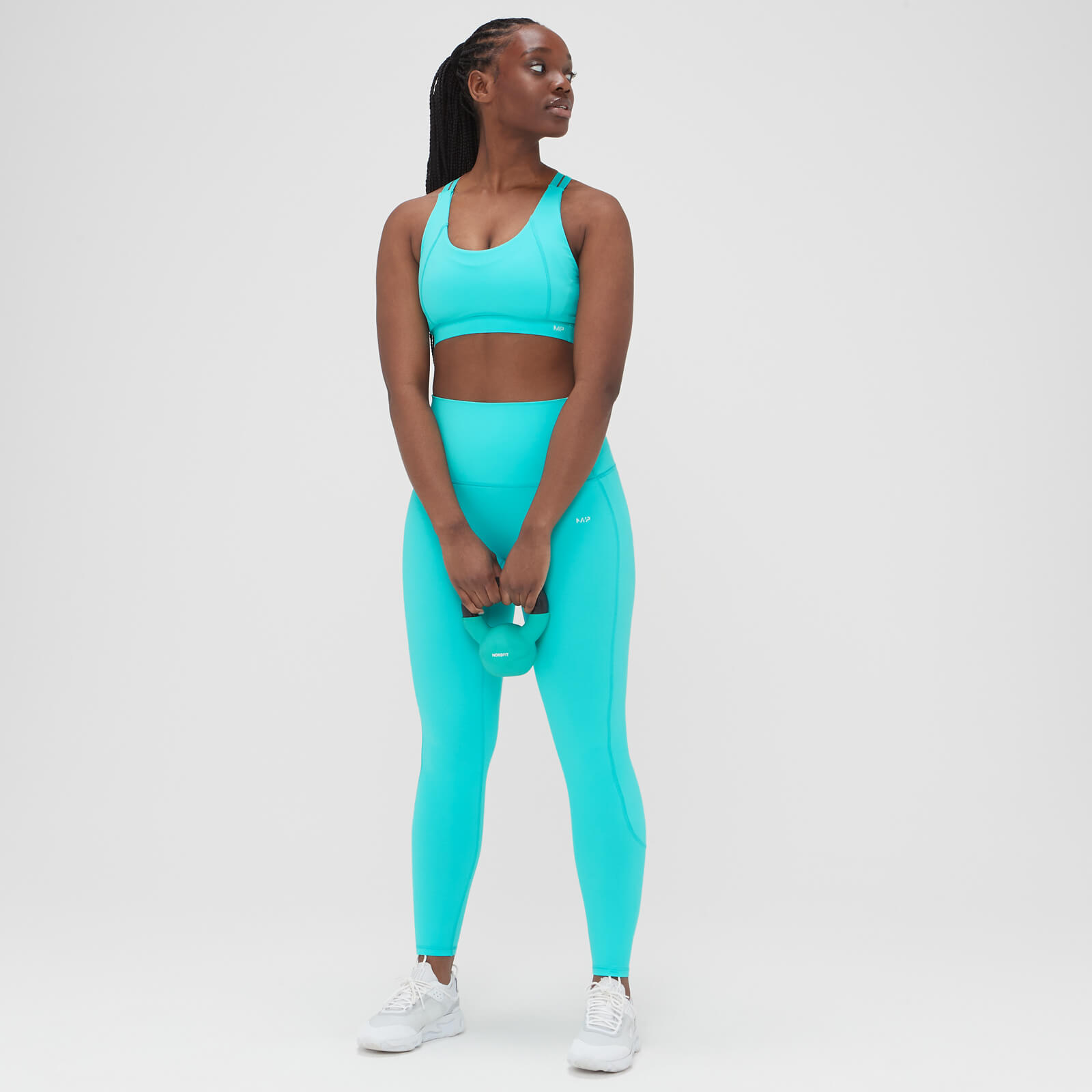 Brassière de sport MP Adapt pour femmes – Turquoise vif