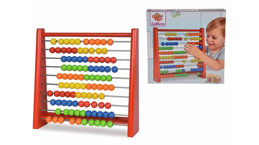 Eichhorn - Zählrahmen bunt