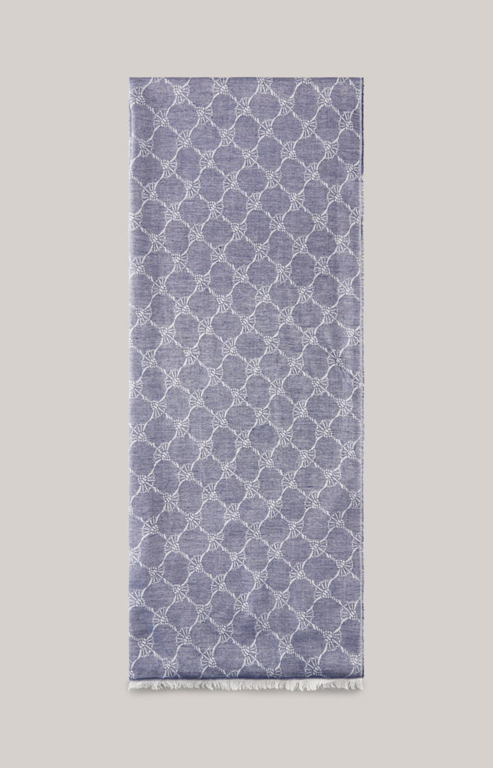 Cornflower Schal Ferdis in Navy/Silbergrau
