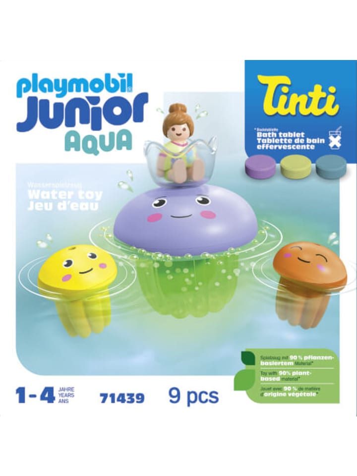 Playmobil Spielfigur Set 1.2.3 Aqua & Tinti: Bunte Quallenfamilie günstig kaufen onesize